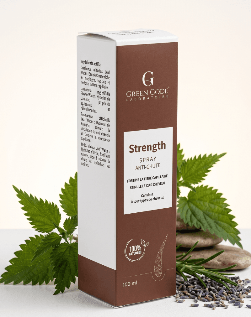 GreenStrength spray capillaire Green Code Laboratoire